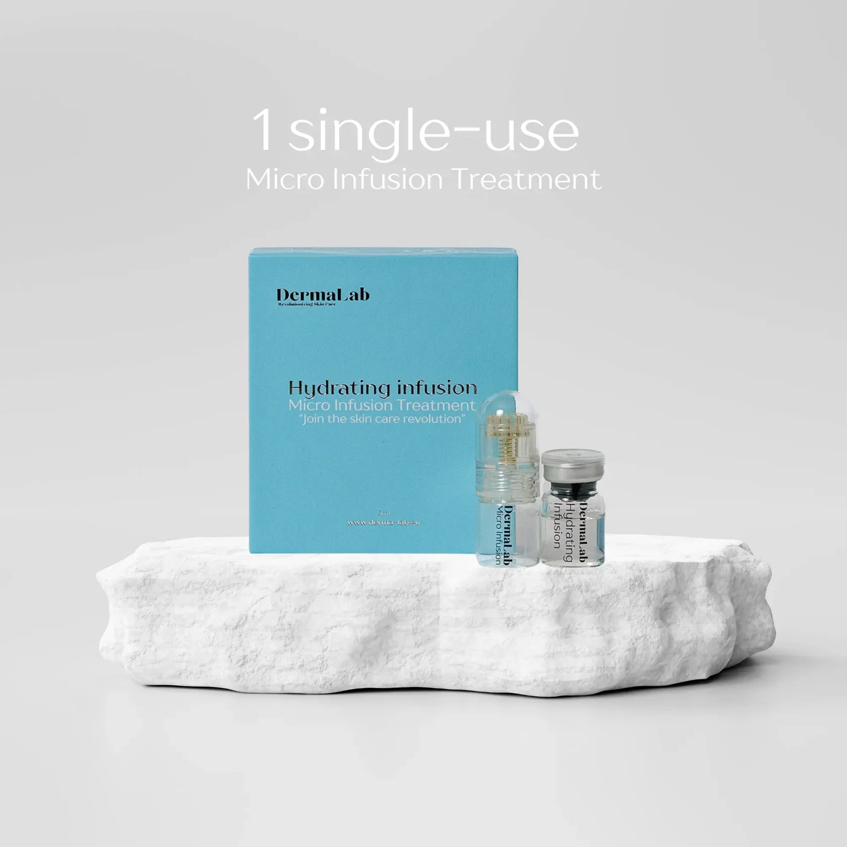 Hydrating infusion single use